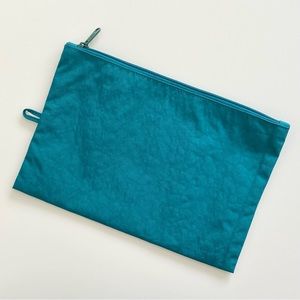 BAGGU • Large Flat Pouch in Malachite